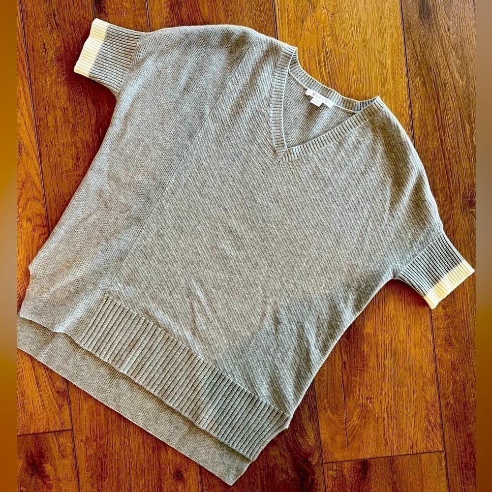 Duffy Cashmere Oversized High/Low Drop Shoulder Sweater / XSM